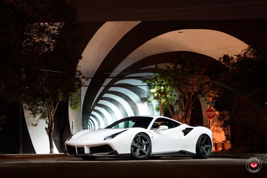  Ferrari 488 GTB on Vossen Wheels (GNS-1) 2019 года  (фото 8 из 8)